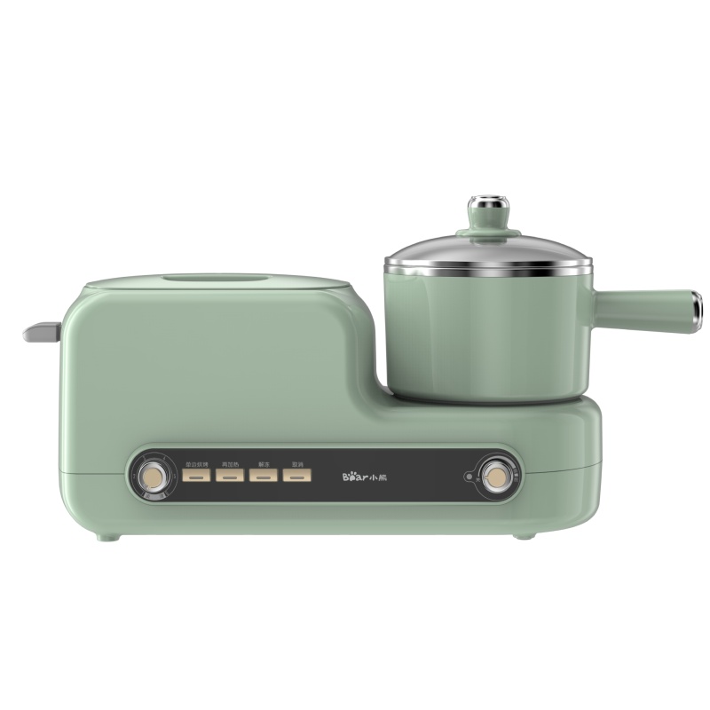小熊(bear) 早餐机 多士炉 DSL-A02H3 蒸煎煮涮烤多功能早餐机