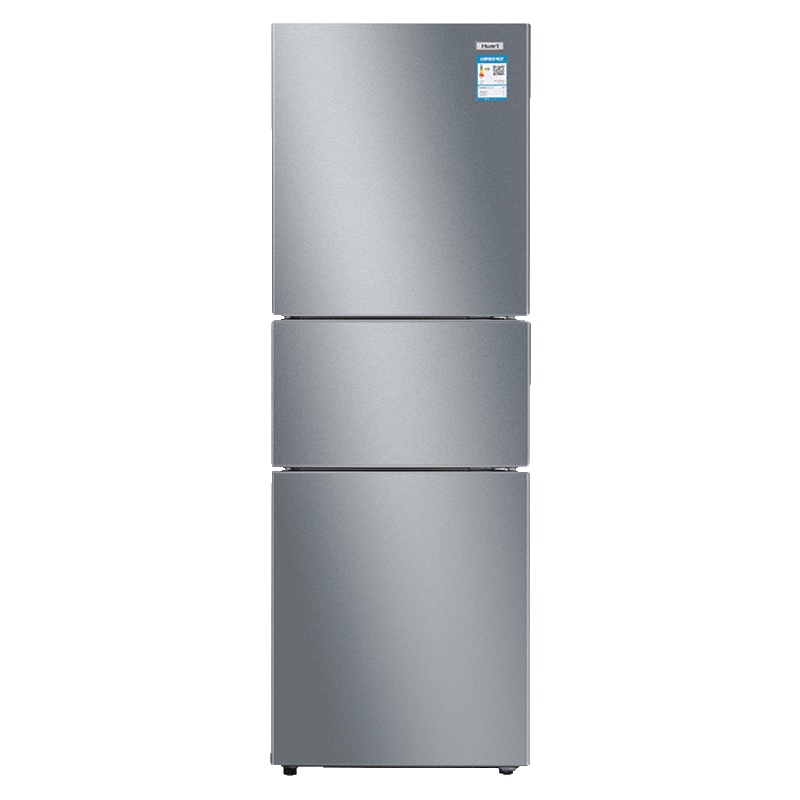 华日(Huari)冰箱三开门式小型三门电冰箱家用租房 冷藏冷冻 低噪节能冰箱 BCD-220SFA星辰银