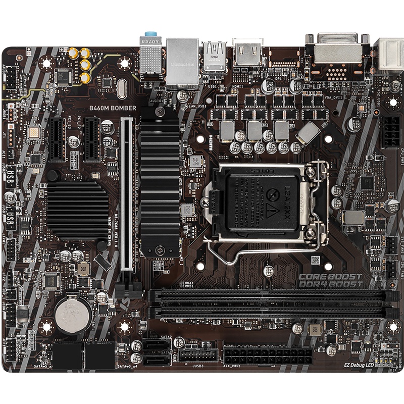 微星(MSI)B450M PRO-VDH MAX电脑主板 支持3700X/3600X/3600/2600 CPU(AMD B450/Socket AM4)