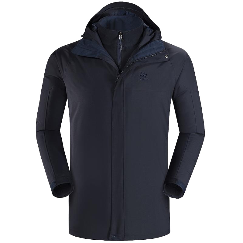 凯乐石Kailas 户外运动 男款连帽三合一冲锋衣