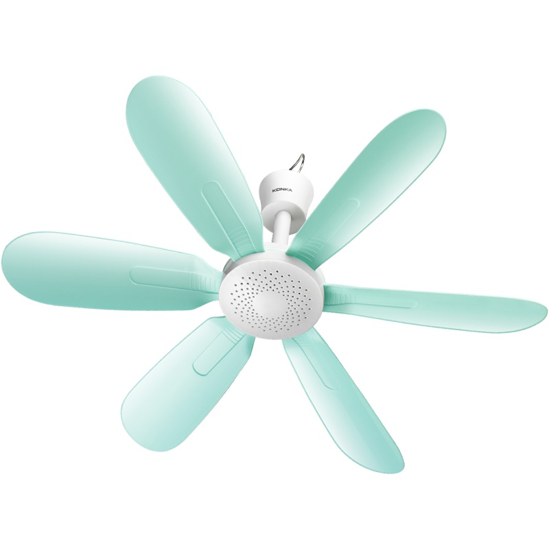 康佳(KONKA)小吊扇KF-DS460宿舍学生床上小型蚊帐吊式电风扇家用上下床电扇大风力支架款