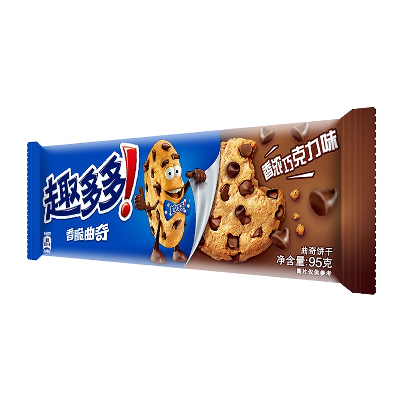 趣多多原味巧克力曲奇95g