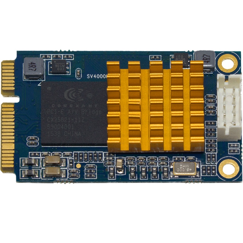 同三维T1601开发卡 AV/CVBS/BNC/S端子视频采集卡 SDK开发包 CT/B超/彩超图像录制 MINIPCI