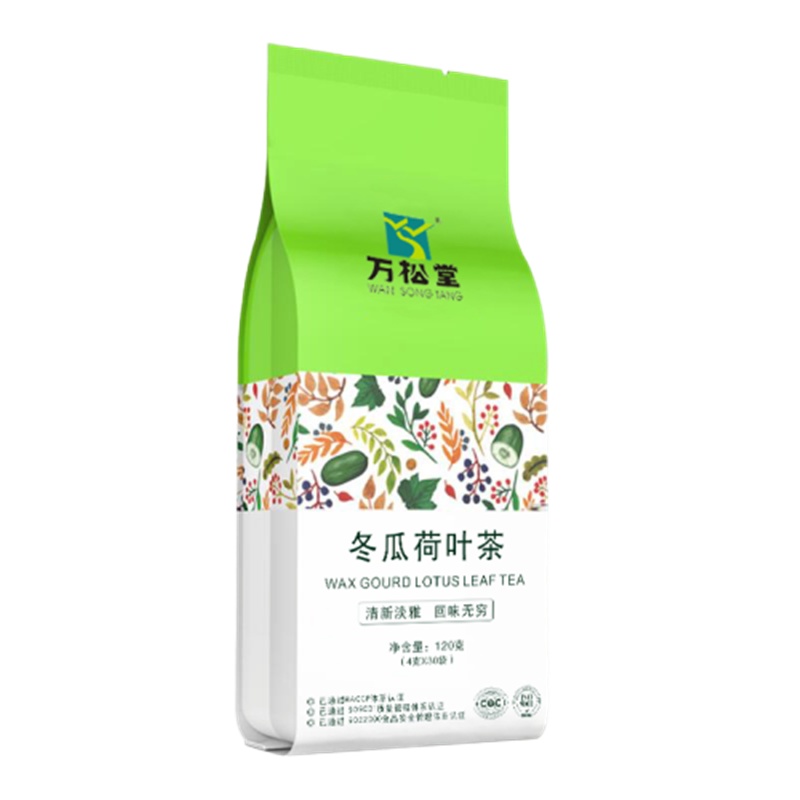 夏天的茶万松堂冬瓜荷叶茶养生火花果茶组合袋泡茶