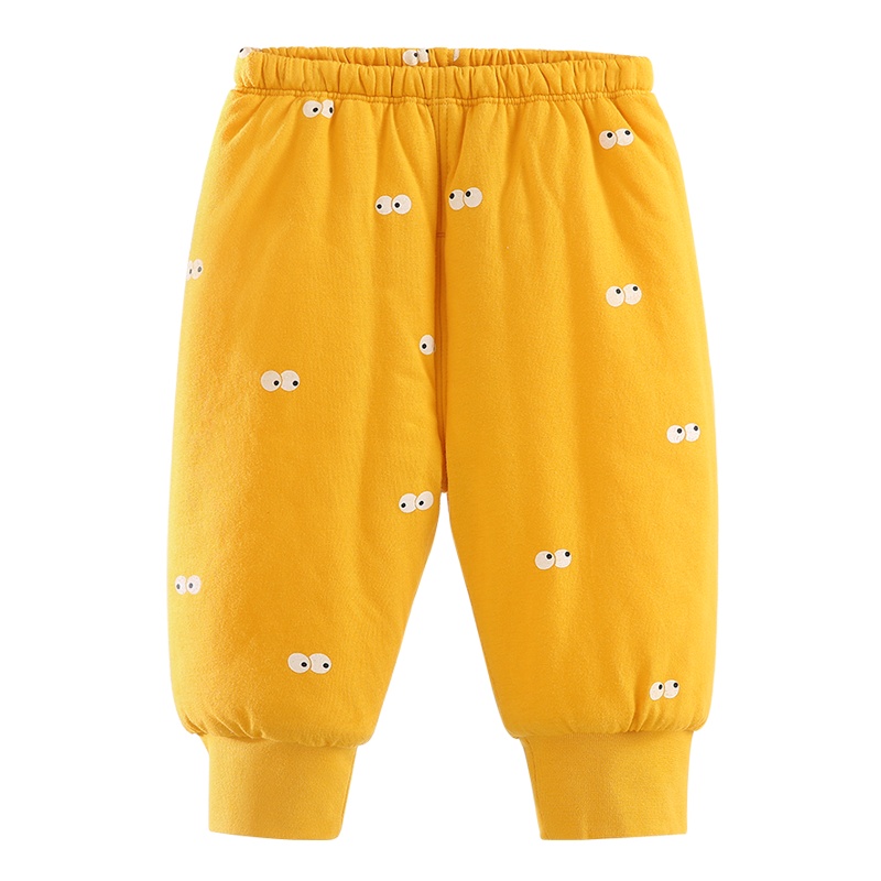 Aengbay婴儿裤子秋冬款加厚男女宝宝保暖长裤婴幼儿秋冬棉裤