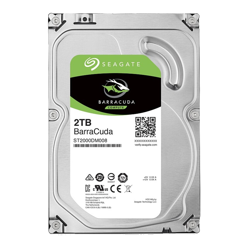 希捷(SEAGATE)酷鱼系列 2TB 台式机械硬盘 7200转 256M大缓存 SATA3接口 3.5英寸机械硬盘(ST2000DM008)