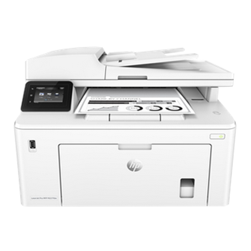 惠普(HP )LaserJet Pro MFP M227fdw 打印机 黑白激光打印机一体机 - 含延长两个月保修期