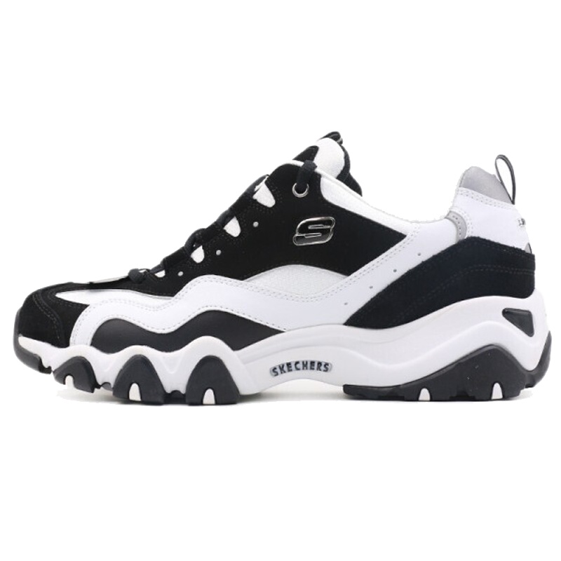 Skechers斯凯奇男女运动鞋D’lites时尚跑步鞋 99999069/BKW