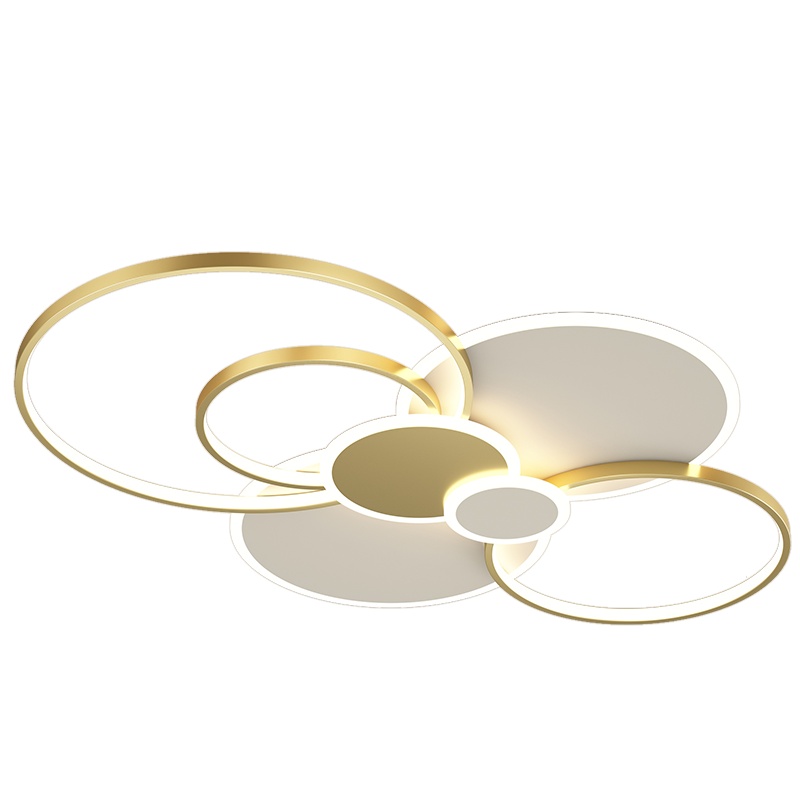 七只蚂蚁 现代简约客厅灯轻奢年新款大气个性简欧灯具卧室创意家用吸顶灯圆形花型LED创意吸顶灯轻奢灯具灯饰JH-X8159