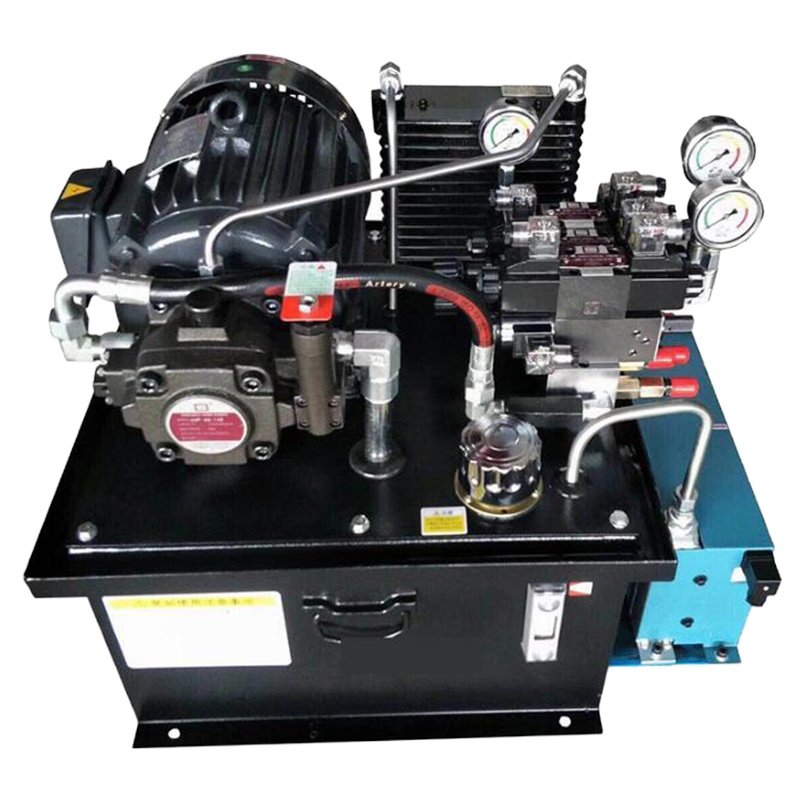 教学用小型液压站 0.75W 1HP 含液压元器件