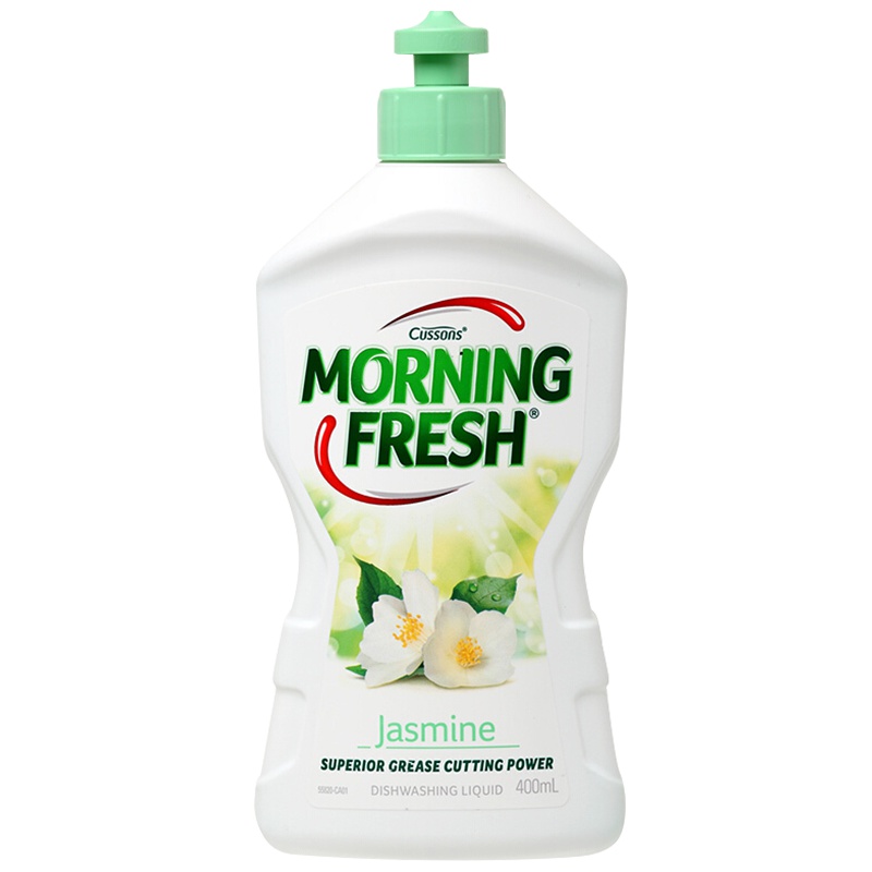 Morning fresh茉莉花洗洁精浓缩植物精华多效合一洁净清洗剂400ml/瓶 澳洲进口