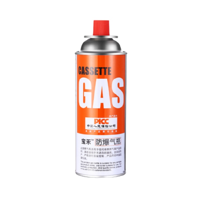 防爆便携式卡式炉气罐喷火枪小煤气罐 4罐装