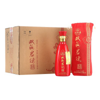 双沟 珍宝坊 红君坊 II号 52度 500ml*6整箱装浓香型白酒(简约装)