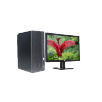 HP 288 Pro G4 MT 21.5"含128GB PCIe固态硬盘台式机 i3 8100 4G SSD 1T