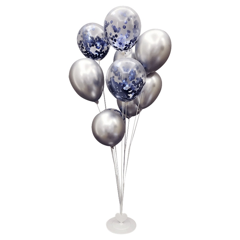 落地气球套装 TA0108 浪漫主题气球装饰场景布置 1个支架3个亮片球9个金属球/套(单位:套)