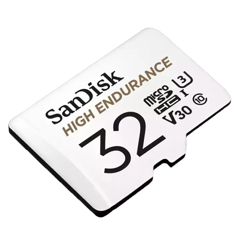 闪迪(SanDisk)行车记录仪存储卡/安防监控专用内存卡Micro SD卡高度耐用U3/V30 TF卡 32G