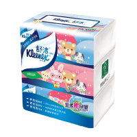 抽纸丝柔卡通系列抽取式面巾纸卫生纸巾餐巾纸2层200抽3包/提*20提/箱 共60包