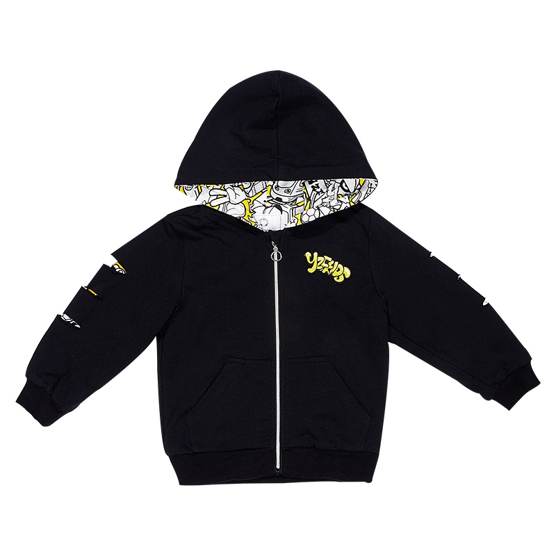 婴姿坊儿童童装外套男童连帽长袖中小童外套春装 潮 洋气