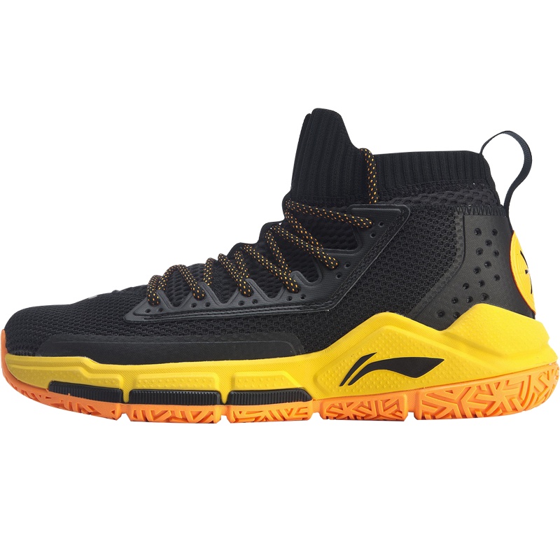 李宁男鞋韦德之道裂变5减震支撑运动篮球鞋