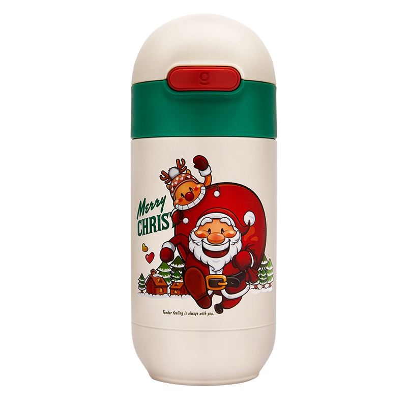 日本GERM格沵胶囊儿童杯(圣诞款)