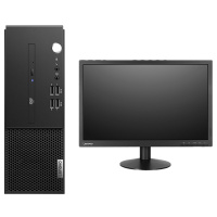 联想(Lenovo)台式电脑 启天M430-B127(C) i5-10500/8G/128固态/DVDRW/集显/中兴新支点V3/21.5英寸显示器/三年保修