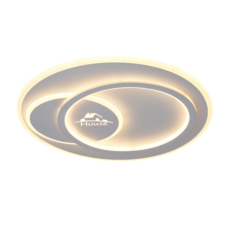 阿丹娜 新款简约现代led吸顶灯亚克力家用大气温馨卧室灯时尚灯具灯饰