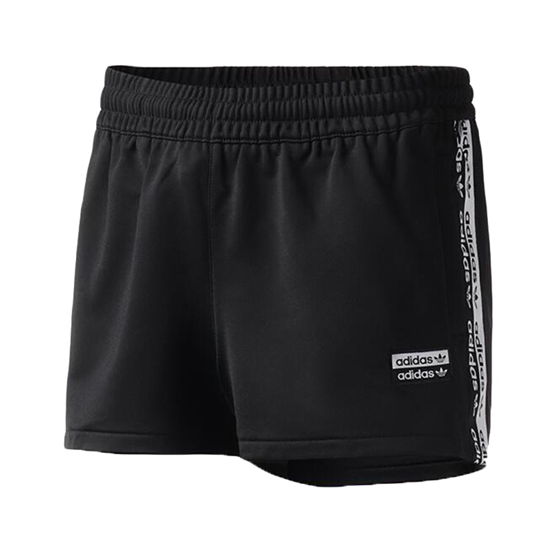 阿迪达斯(adidas)三叶草夏季女士透气跑步运动短裤EC0768