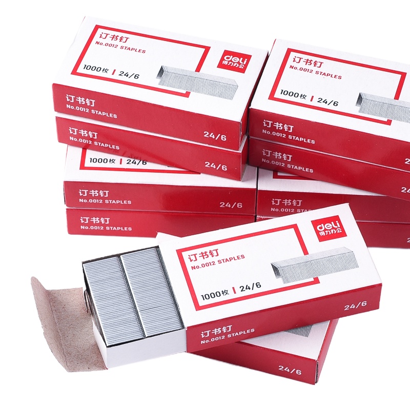 得力 0012 12# 订书针 60087