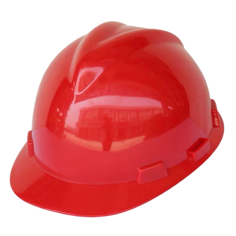 家安ABS-V型安全帽(进口ABS/红色/印字款)