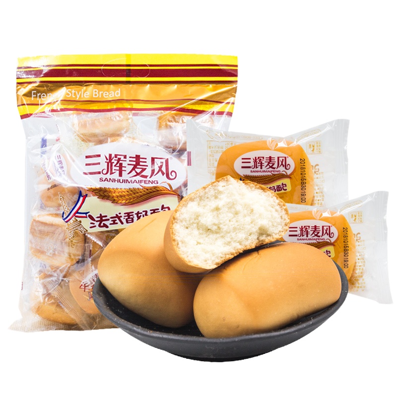 三辉麦风法式小面包450g