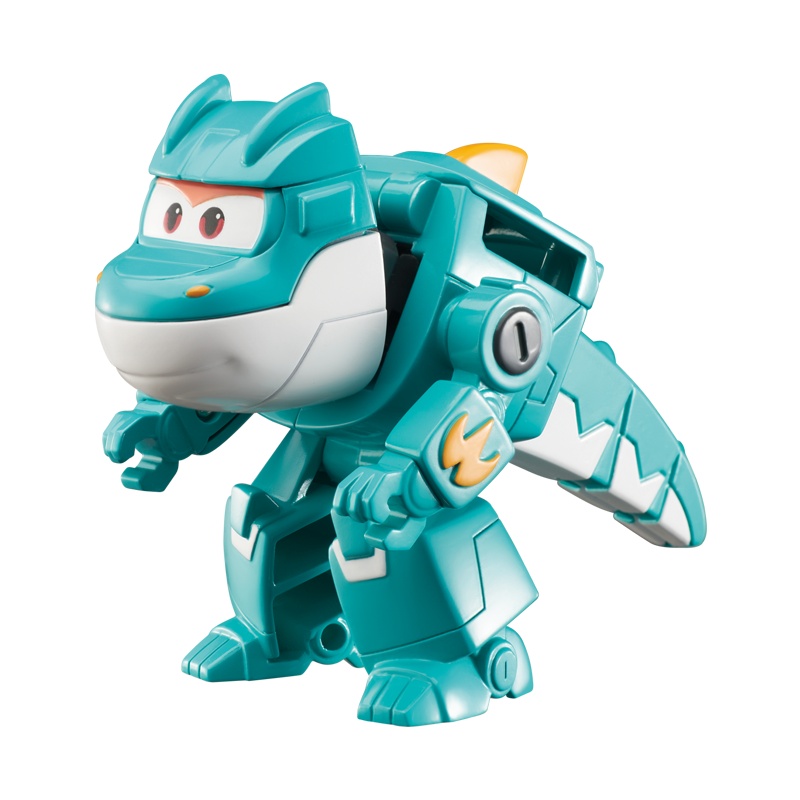 超级飞侠11迷你版变形机器人玩具Q萌趣味变形恐龙大壮760037