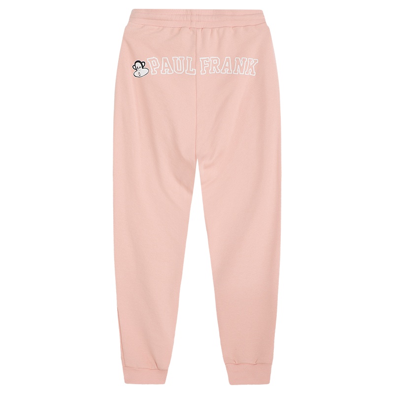 大嘴猴春秋季最新款印花百搭修身小脚裤