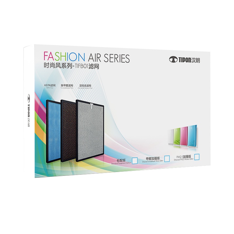 德国汉朗/TIPON 空气净化器家用车载专用原装滤网 洁净风滤网