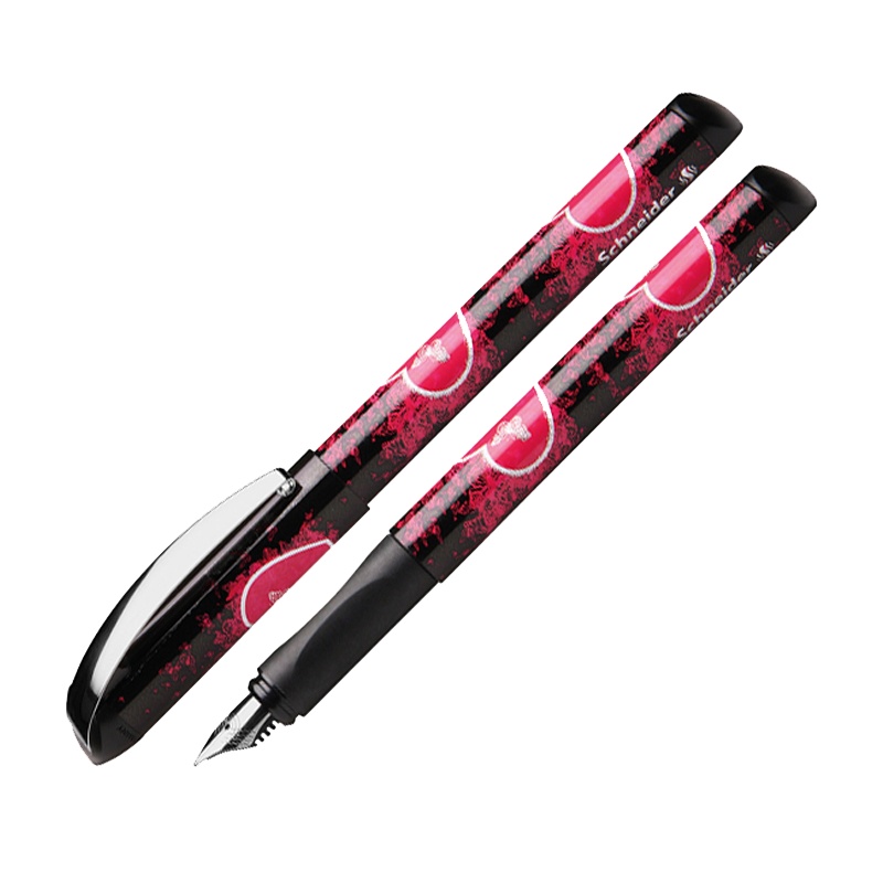 德国进口 施耐德(Schneider)美丽系列浮雕铱金钢笔正姿练字美丽书写0.5