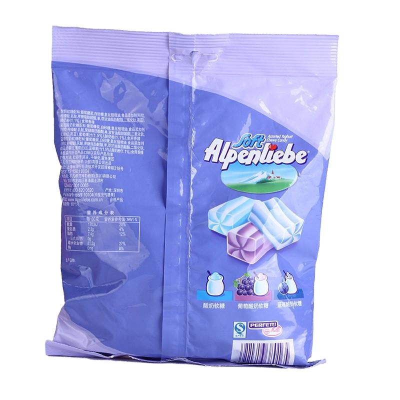 阿尔卑斯优选酸奶软糖袋装 220g