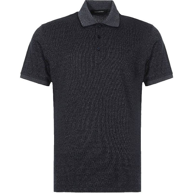 Ermenegildo Zegna 杰尼亚 男士棉质短袖POLO衫 US546 746