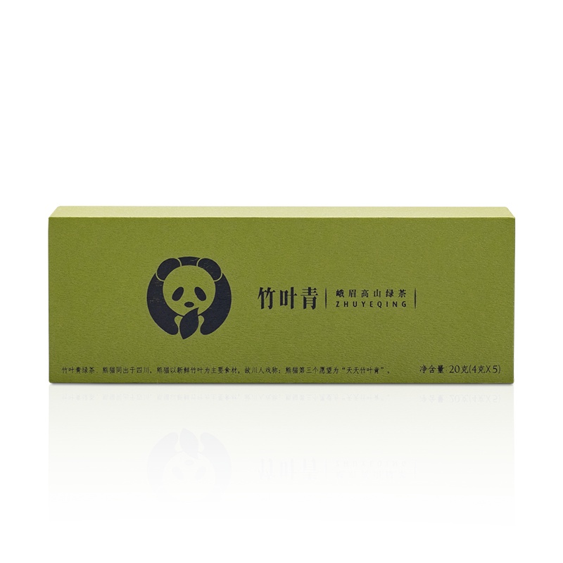 [春茶上市]竹叶青茶叶2021新茶峨眉高山绿茶特级(品味)礼盒20g