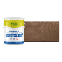 千居美防腐木油 清漆桐油木油漆户外耐候木蜡油实木油漆涂料木器漆防水防开裂 18L(土棕色)
