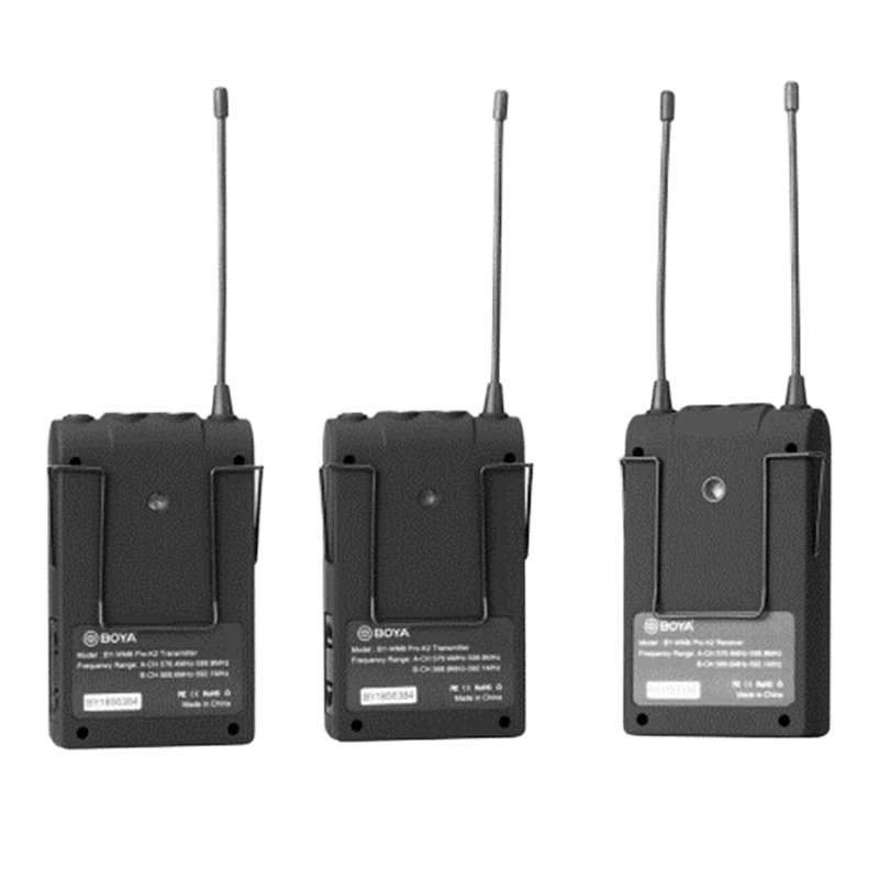 BOYA博雅 麦克风 BY-WM8Pro 一拖二领夹式无线麦克风