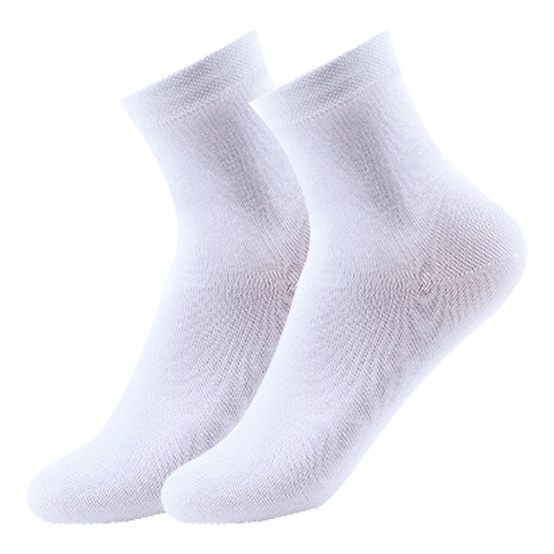 浪莎纯棉女袜春夏秋冬四季款中筒纯色糖果色女袜子2双 均码