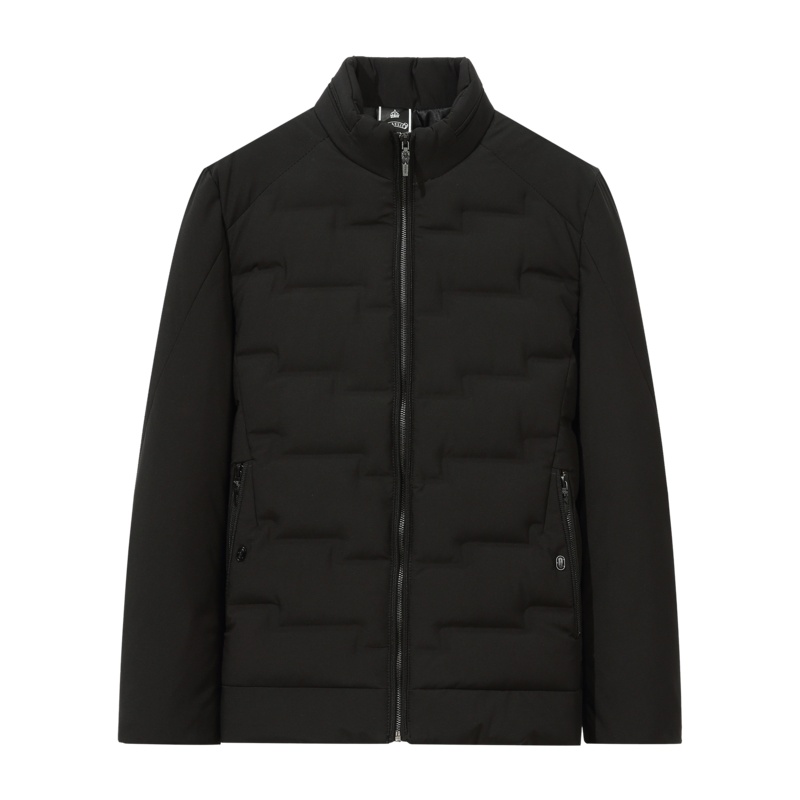 阿仕顿男装冬季羽绒服男士常规款潮流休闲立领外套EG60101