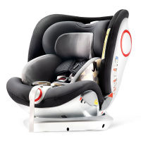 [新品]savile猫头鹰妙转0-4-7岁安全座椅汽车用婴儿车载isofix360度旋转 银河