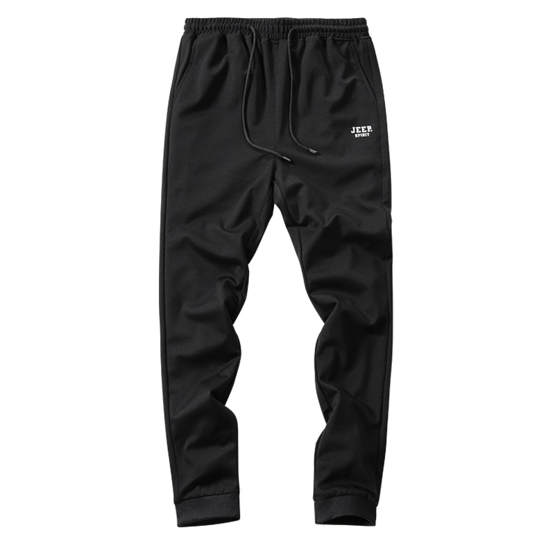JEEP吉普长裤男2019年春季户外休闲男士运动裤小脚直筒休闲裤男裤