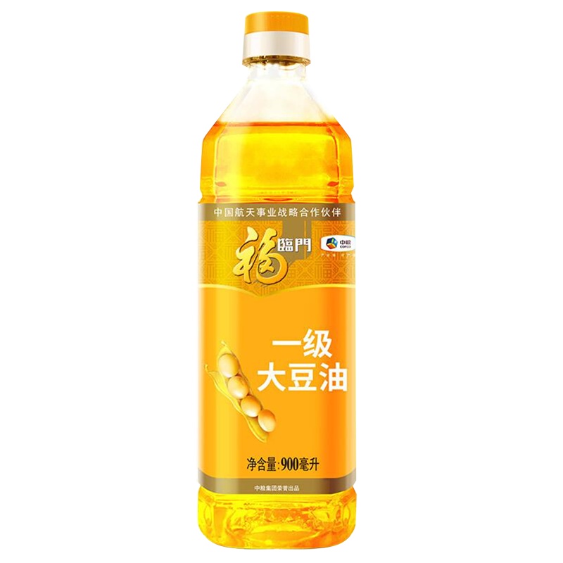 [HC]福临门大豆油900mL (整箱发货 12瓶起拍)