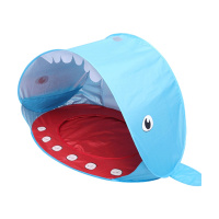 三极户外(Tripolar) TP2345 小帐篷全自动速开儿童沙滩帐篷简易便携可爱鲨鱼小孩海边玩沙防晒游戏屋