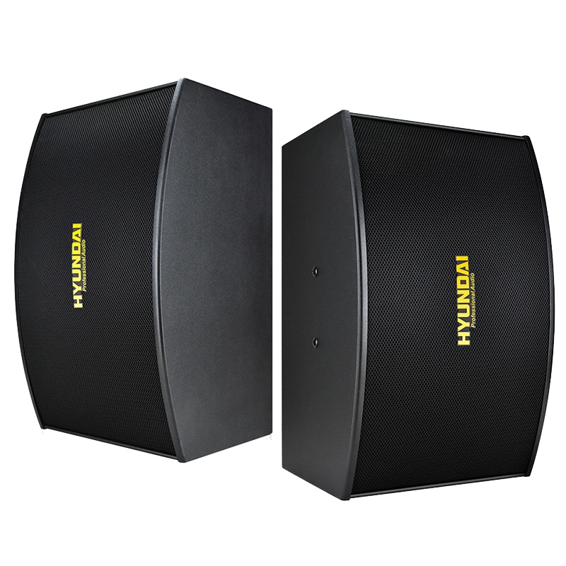 现代(HYUNDAI)HY-10V 卡包音响 KTV音响家庭影院组合套装 会议客厅卡拉ok家用 仅对箱