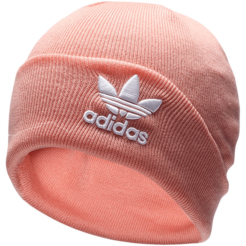 adidas阿迪达斯三叶草女帽运动帽休闲毛线帽子DV2486