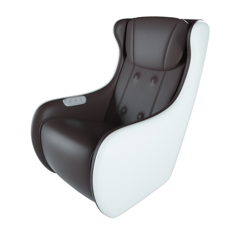 春天印象X2按摩椅新款家用全身小型迷你全自动智能背部沙发单人椅子象牙白