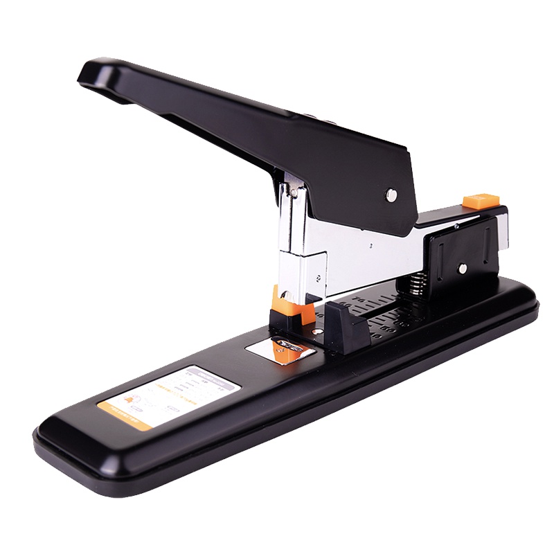 得力deli0290重型订书机 订书机大号重型加厚大型订书 财务办公省力加厚订书器大订书钉可装订100页长臂省力