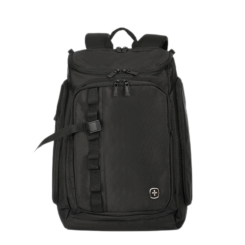 瑞士军刀威戈Wenger商务双背包15.6英寸笔记本电脑超大容量防泼水黑色BB4095.190271